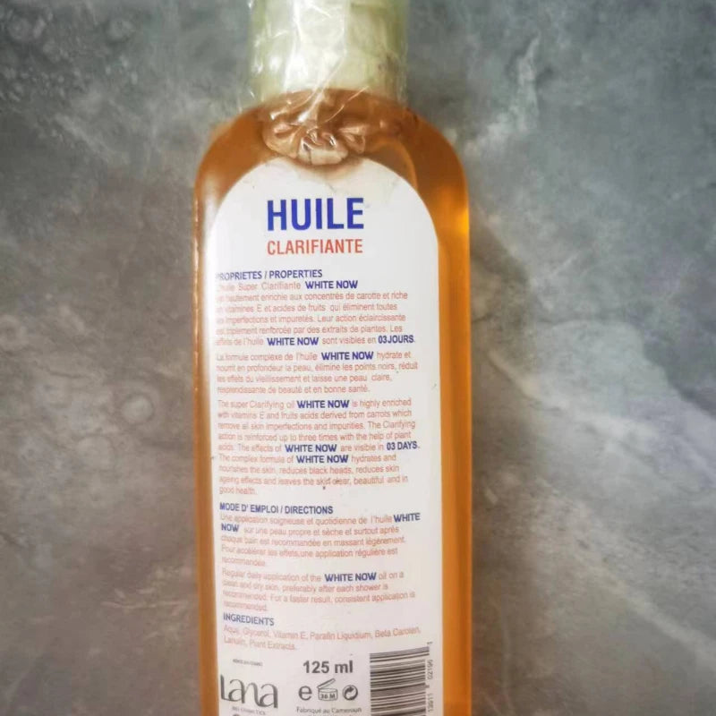 Brighten Skin Tone Improve Dull and Yellowish Skin Facial Essence Oil 125ML Serum for Face Skin Care Beauty Health