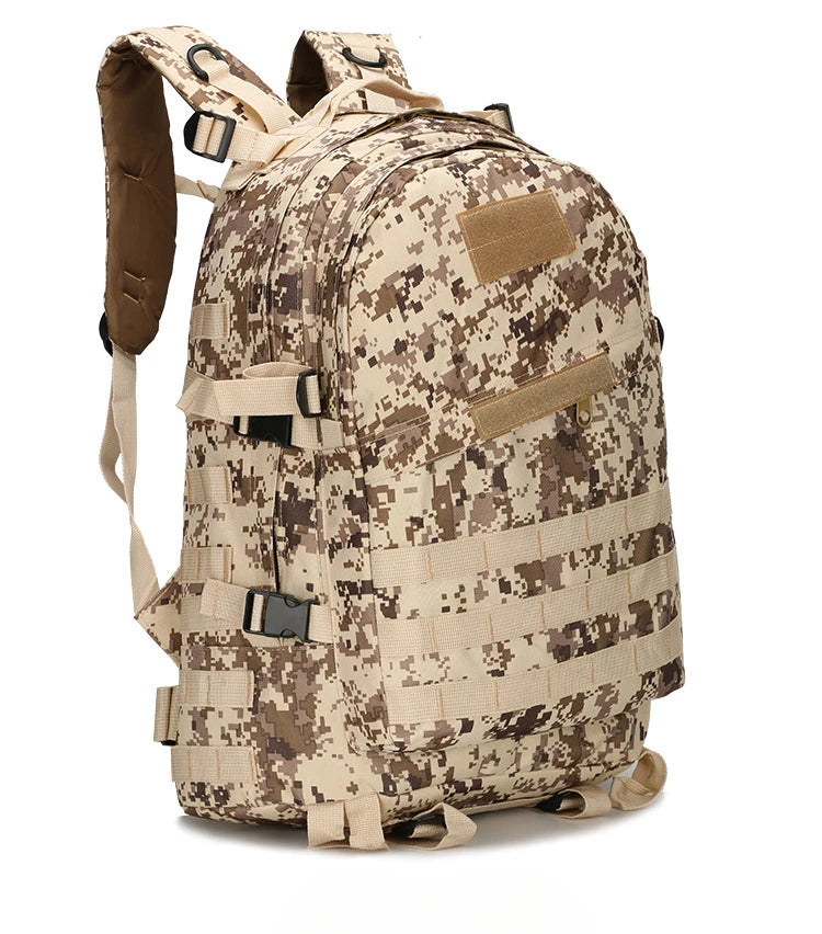 50L 3D Outdoors Tactical Backpack Molle Assault Bag Waterproof Hunting Climbing Hiking Fishing Trekking Travel Mochila Rucksack