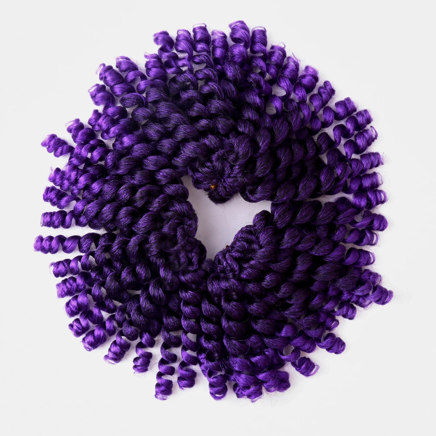 Synthetic Ombre Jumpy Wand Curl Crochet Braids Jamaican Bounce For Africa Braiding Hair Extensions Pre-Twisted For Black Women