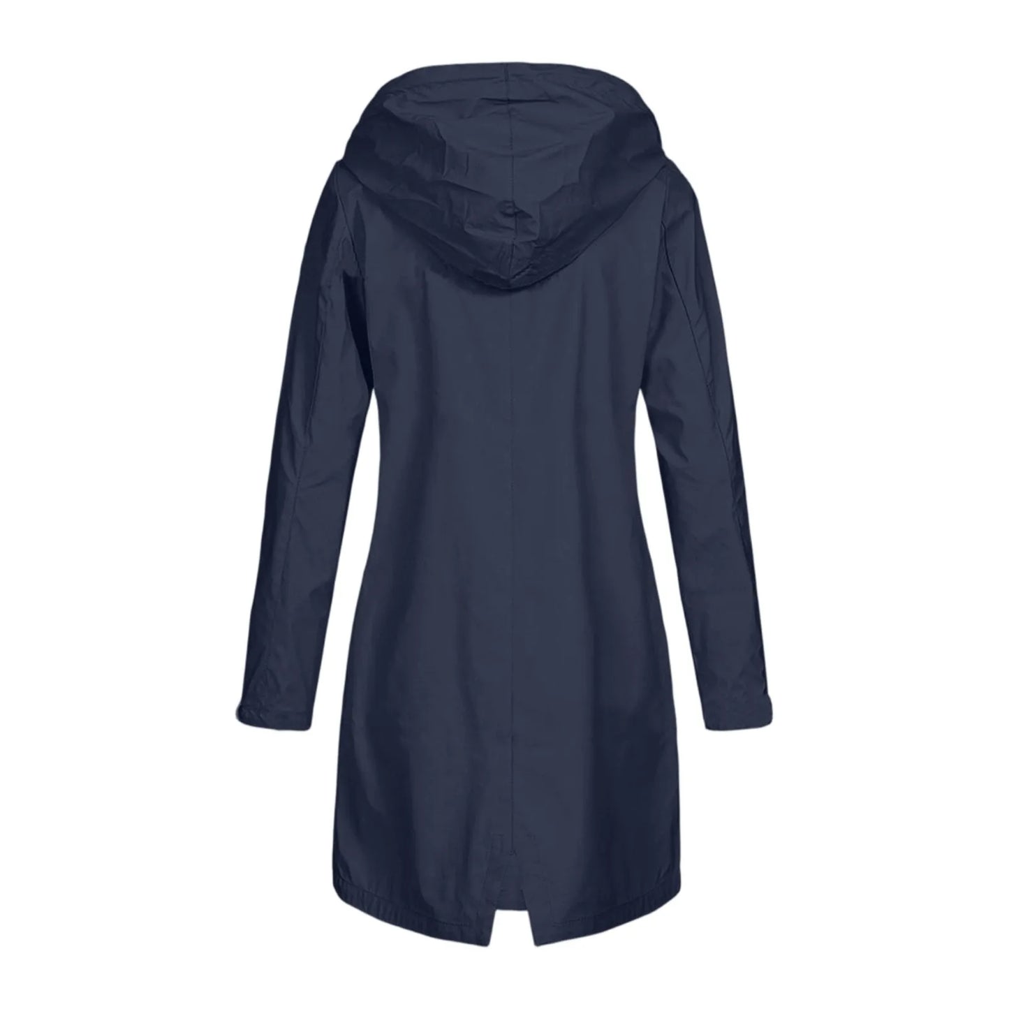 2025 New Long-sleeved Raincoat Zipper Women's Jacket Outdoor Hooded Mountaineering Jacket Waterproof and Windproof Coats