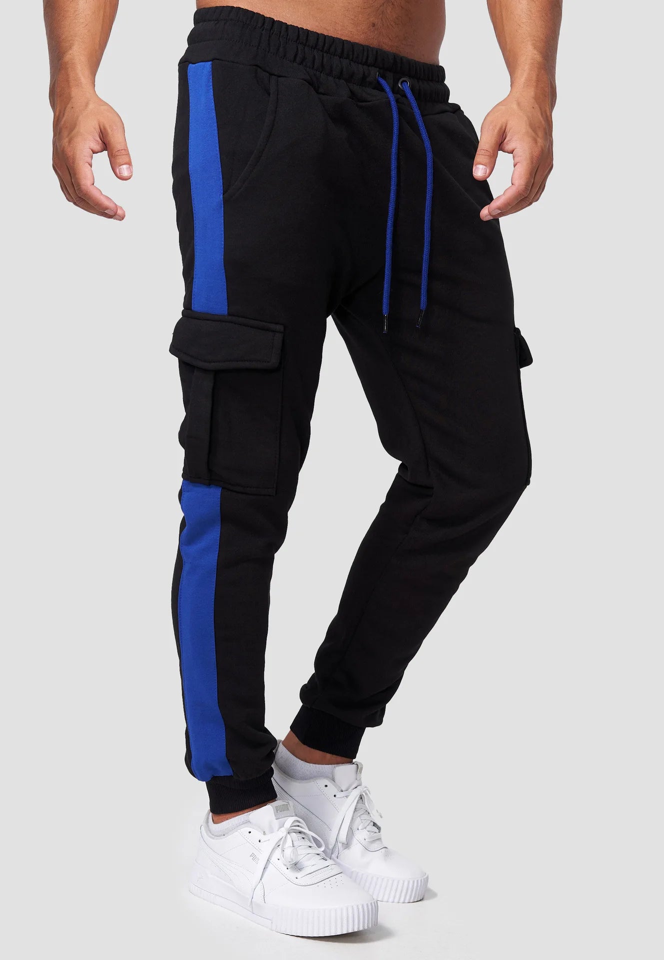 New Winter Sweatwear Men Plush Fleece Sweatpant Lambswool Thermal Trousers Casual Pants Windproof Warm Cotton Pants