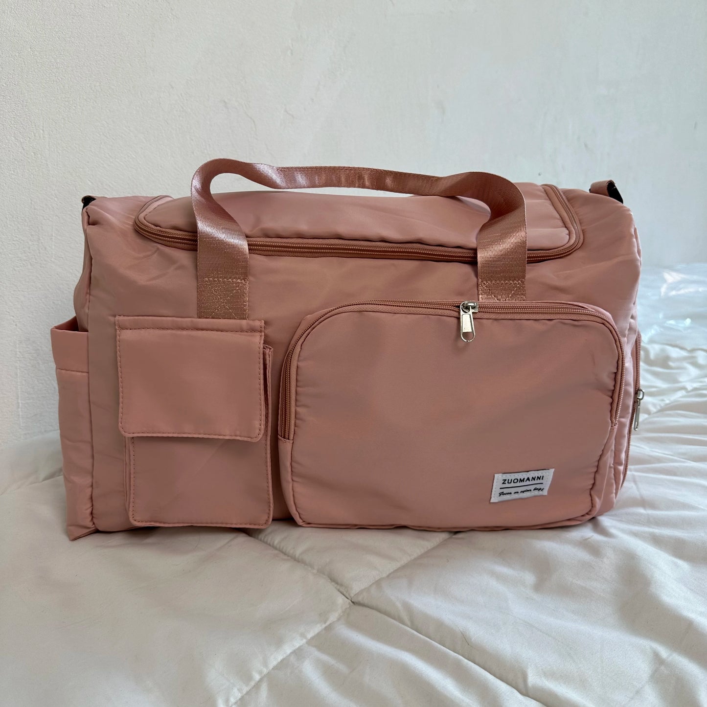 Travel Bag Female Large-Capacity Hand Luggage Dry-Wet Separation Sports Fitness Bag Short-Distance Travel Package