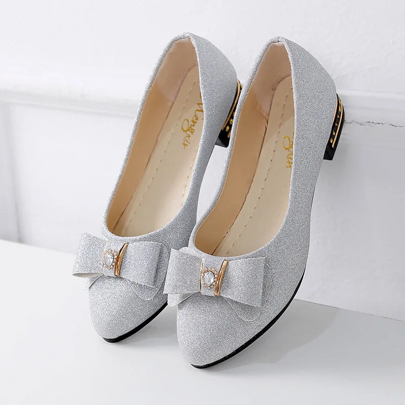 Women Shoes Elegant Shallow Low Heel Shoes Loafers Woman Casual Slip-on Pumps Ladies Comfort Footwear Zapatos De Mujer