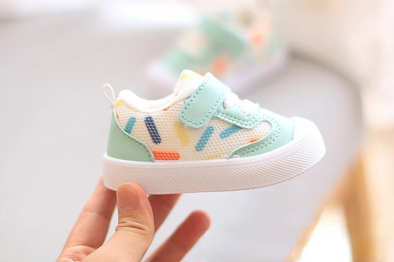Zapatos Niña Baby Walking Shoes Autumn New Soft Sole Boy Casual Shoe Mesh Face Newborn Girl Sports Shoe Baby Shoes Zapatillas