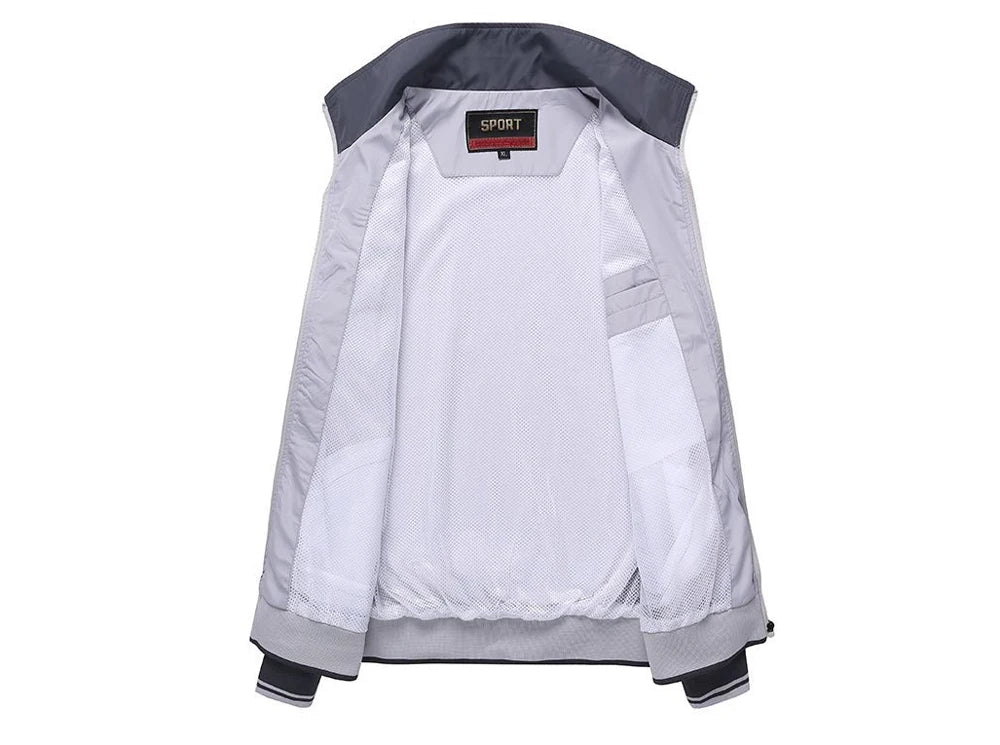 Men Sportswear New Spring Autumn Tracksuit 2 Piece Sets Sports Suit Jacket+Pant Sweatsuit Male Fashion Golfwear Men Clothing 5XL