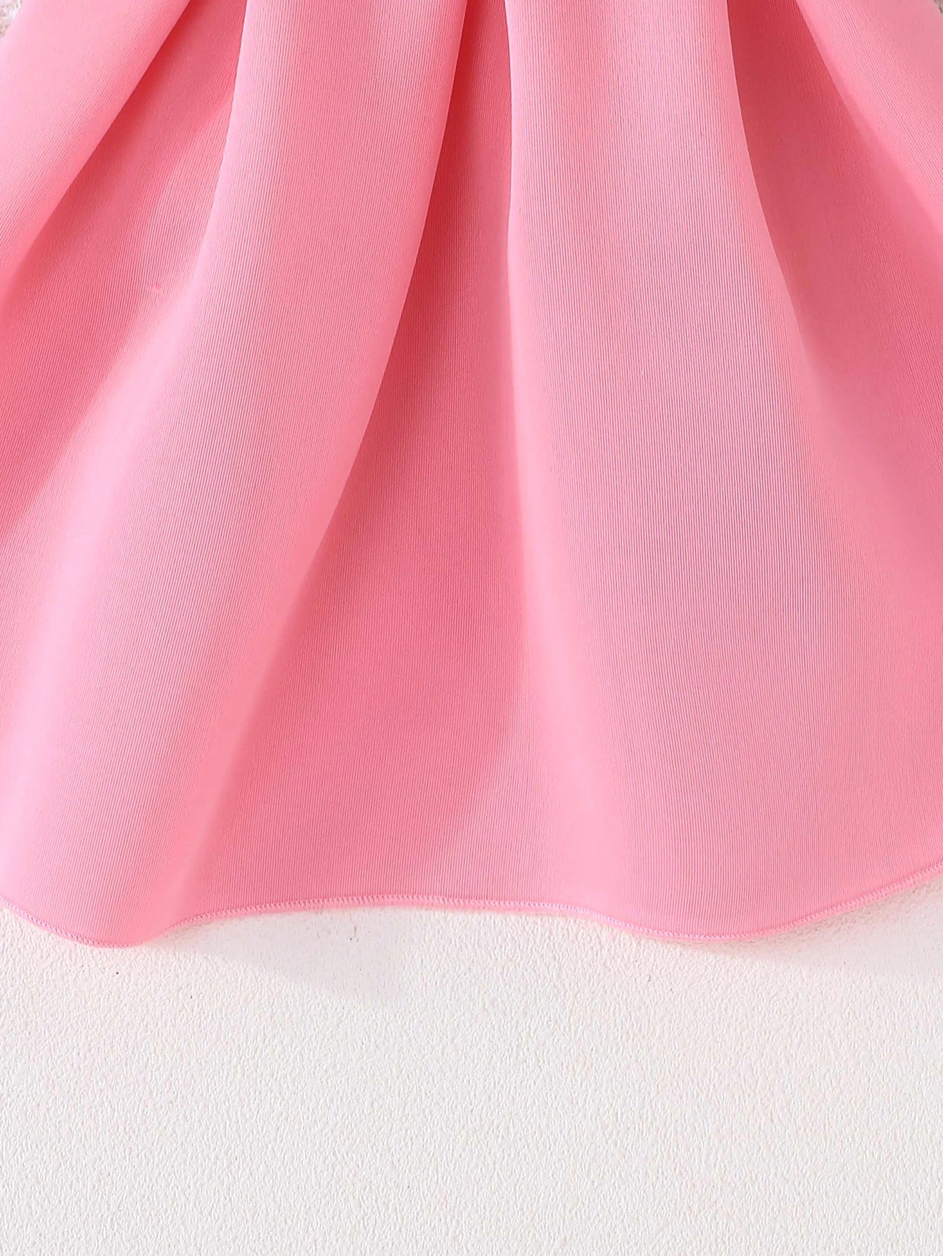 legant Girl's One - Shoulder Dress, Bow - adorned on One Side, Puffy Pleated Skirt