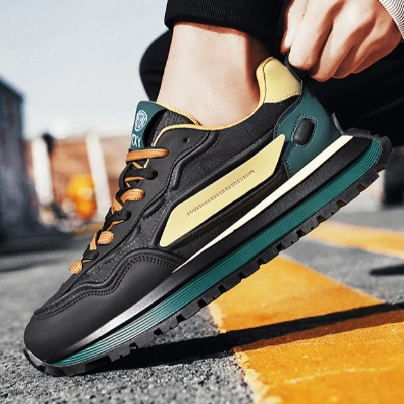 Trend Men Versatile Sneakers 2025 Autumn High Quality Comfortable Platform Sports Running Shoes Outdoor Youth Shoes for Men Plus