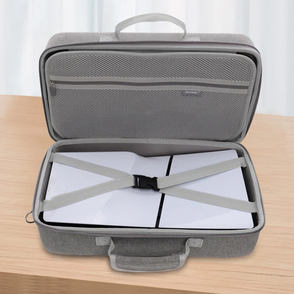 Hard Shell Carrying Case Storage Bag for PS5 Slim for PS5 Slim Console Controllers and Other for Playstation 5 Slim Console
