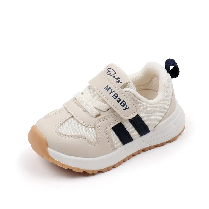 Baby Boys Girls Comfortable Sports Shoes Soft Sole Non-slip Solid Colour Toddler Shoes