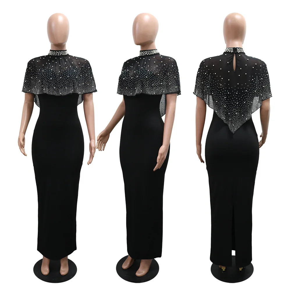 African Dresses For Women Elegant Wedding Muslim Fashion Abayas Dashiki Robe Kaftan Long Maxi Dress Turkish Africa 2025 New