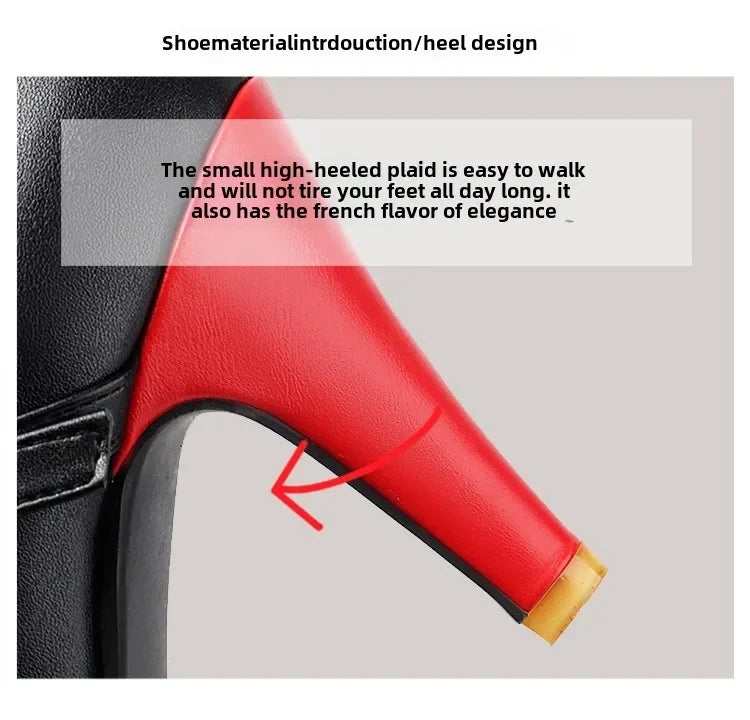 Zapatos De Mujer New Elegant Fahsion Women Shoes High Heels Buckle Strap Pointed Toe Pumps Wedding Shoes Bride Big Size 46 2513