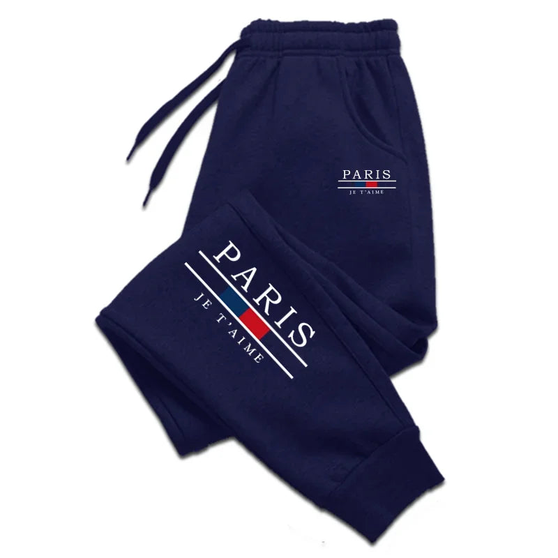 2024 men's fashion luxury brand autumn and winter new men's pants sports jogging fitness running pants Harajuku street wei pants