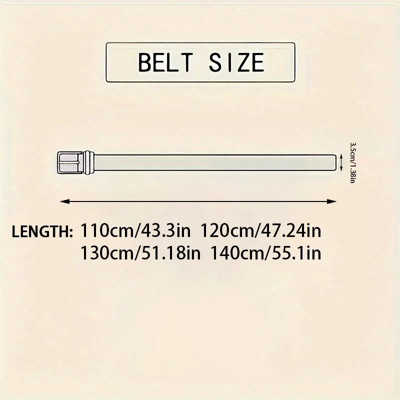 OYIFAN Men's Belt Blue Striped Belt Fashion Jeans Belt Genuine Leather Belt Automatic Buckle Belts
