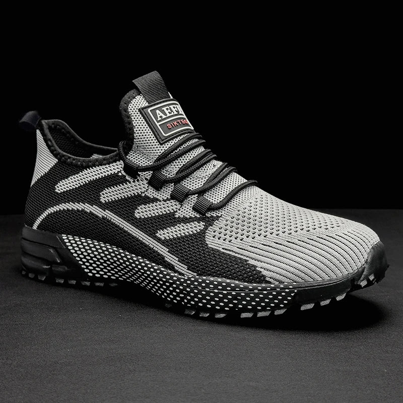 YRZL Men's Sneakers Breathable Lightweight Running Shoes for Men Comfortable Mesh Walking Shoes Sports Casual Outdoor Summer
