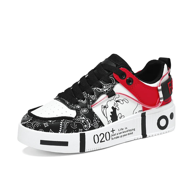 Youth Board Shoes 2025 New Men Women Parent Child Sports Shoes Fashionable Thick Sole Non-slip Casual Walking Shoes Size 31-44