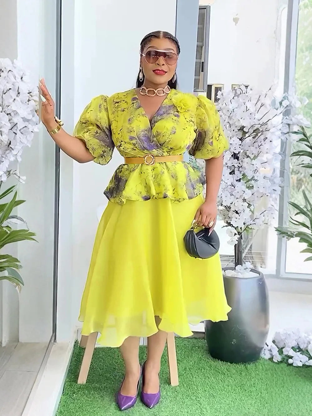 Elegant African Dresses for Women 2025 Africa Clothing Plus Size Fashion Wedding Party Long Dress Dashiki Ankara Outfits Robe
