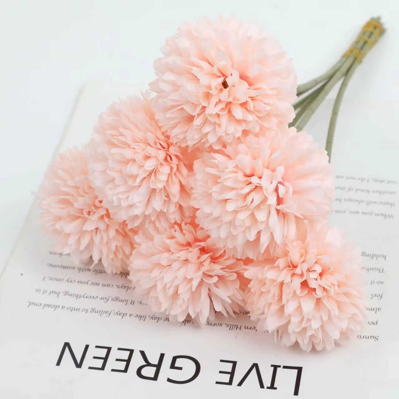 Artificial Flowers Hydrangea Bouquet Wedding Decoration Fake Flower Craft Home Room Vase Decor Accessories Center Table Ornament