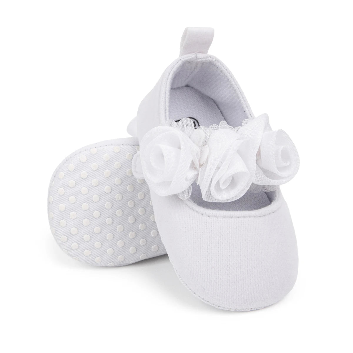 KIDSUN Cotton Sole Anti-slip Baby Shoes Moccasin Cute Flower Princess Girls Shoes Newborn Toddler First Walker Crib Shoes 0-18m