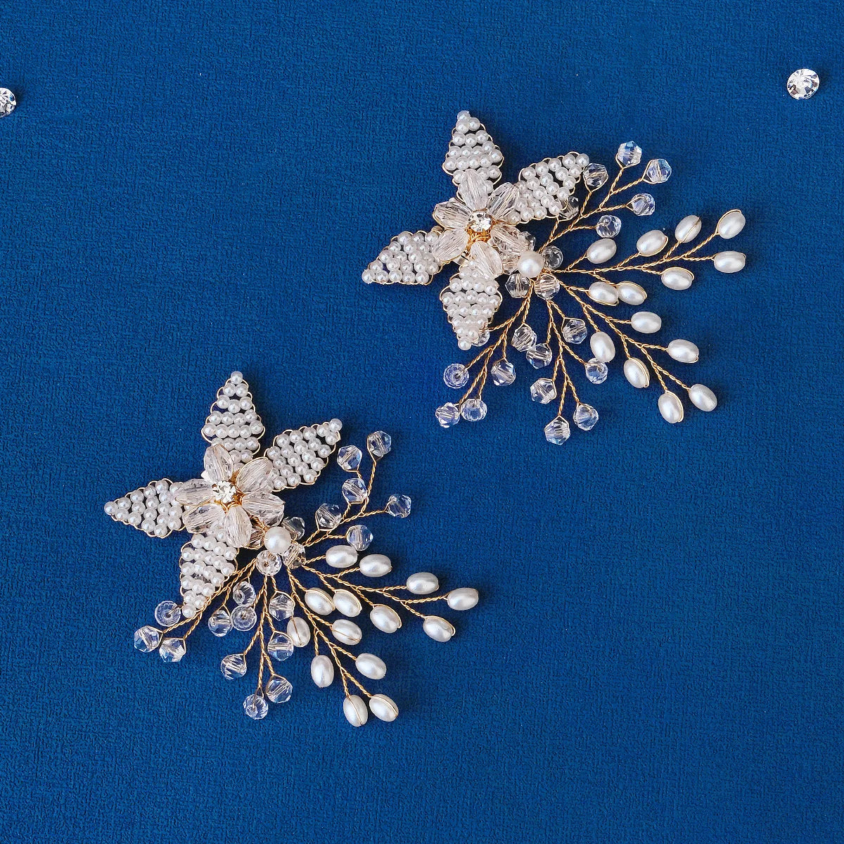 Newest Shinning Rhinestone Shoes Clip Metal Wedding Accessories Crystal Pearl Luxury Shoe Buckle Decorations Gift For Women