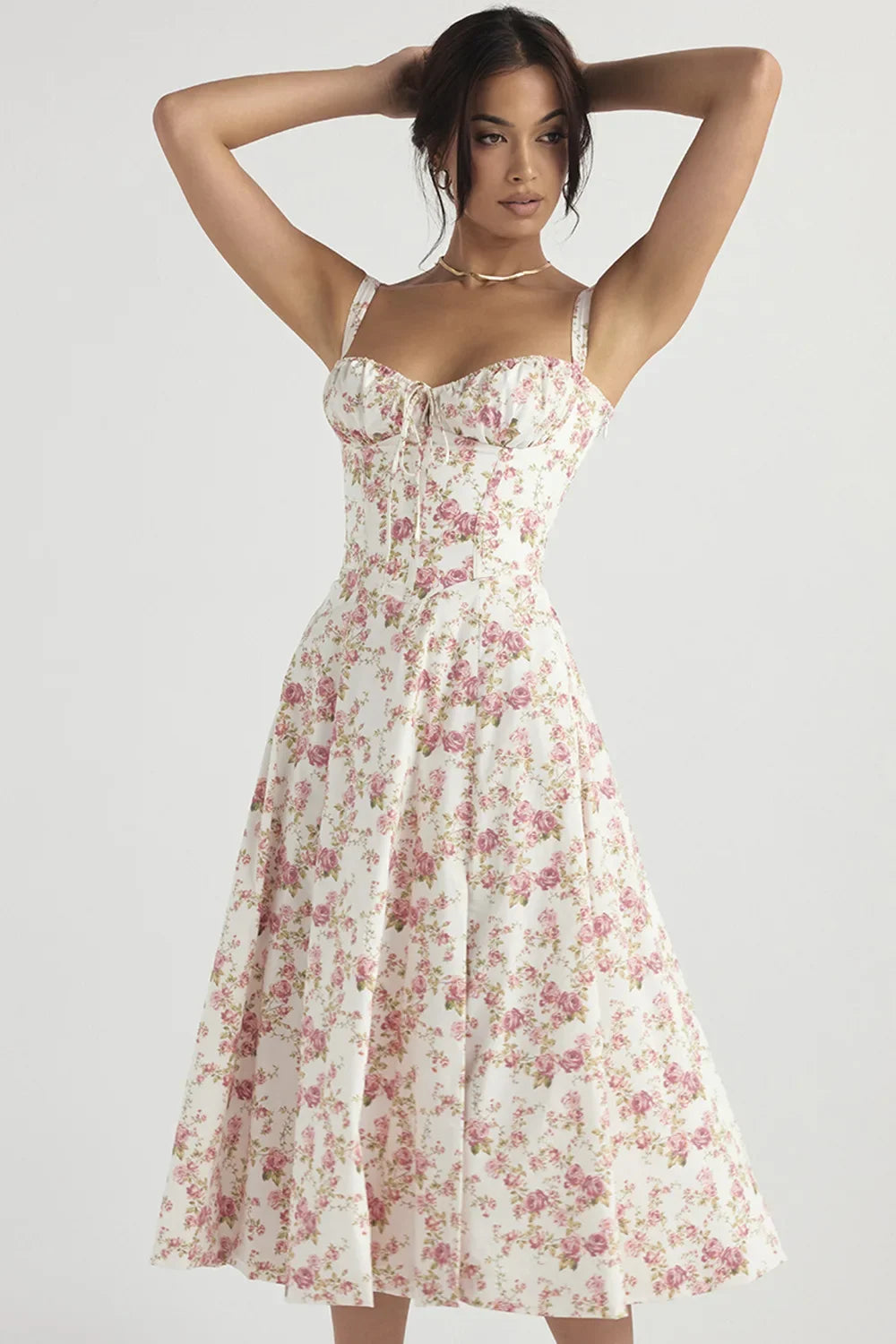 Women Beach Vacation Dress French Lazy Style Dress-Solid Color Or Printed Multi-Color Spring Summer 2025 New Arrival