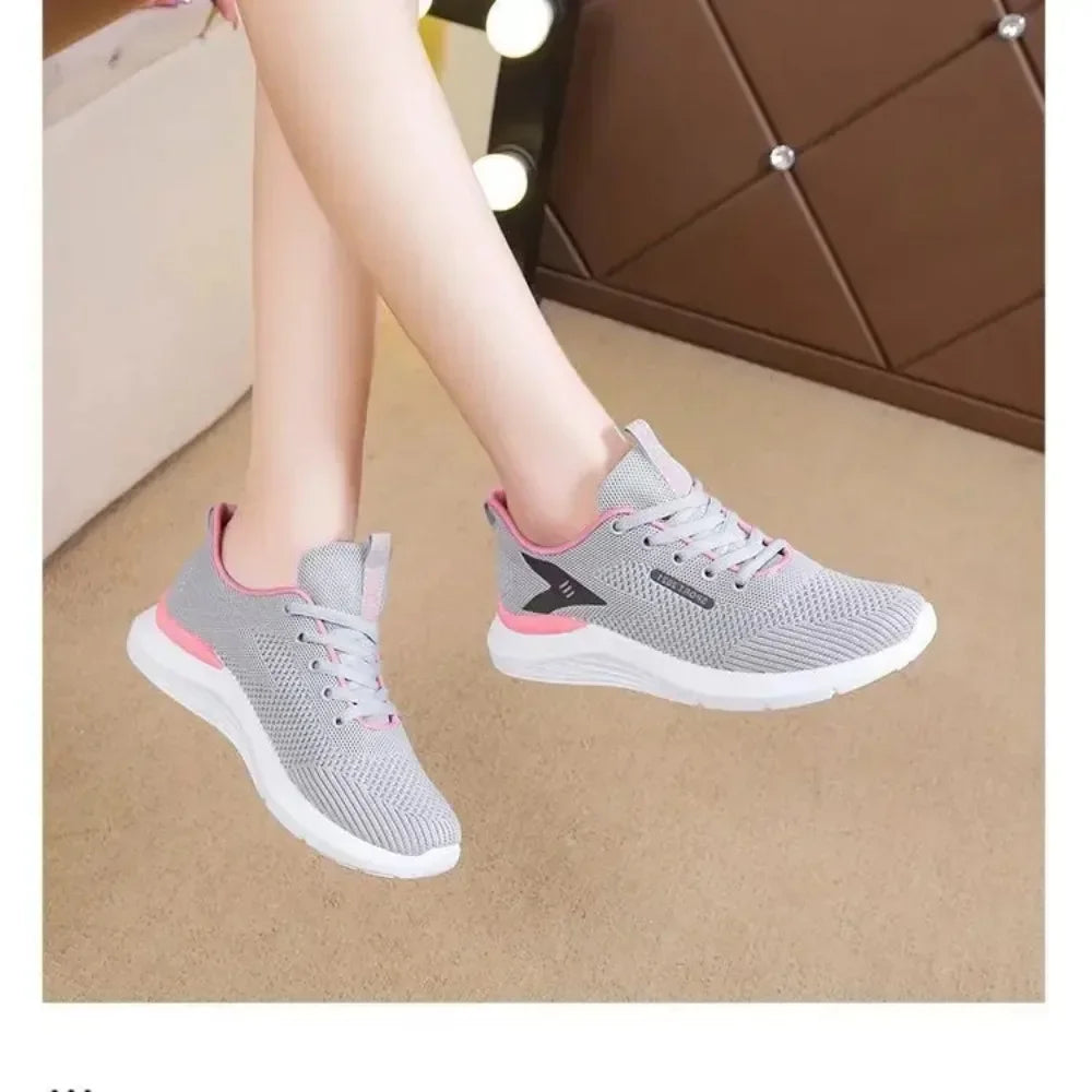 2025 New! Women's Spring & Summer Fashion Sneakers - Versatile Soft Sole Lightweight for Casual Running & More