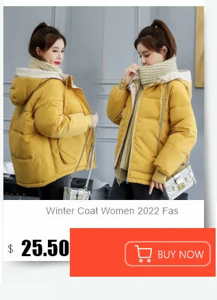 2023 New Winter Jacket Long Coats Women Hooded Glossy DownCotton Jacket Warm Casual Parka Padded Cotton Coat Female