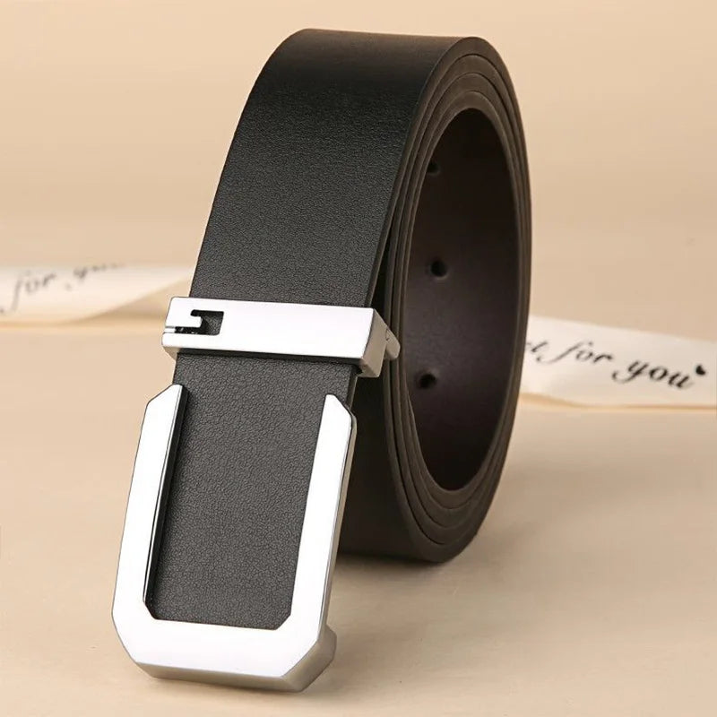 Men Belts Genuine Leather Bussines Fashion Designer Belt Luxury Casual Brand Waistband High Quality Belts for Men Strap HQ239