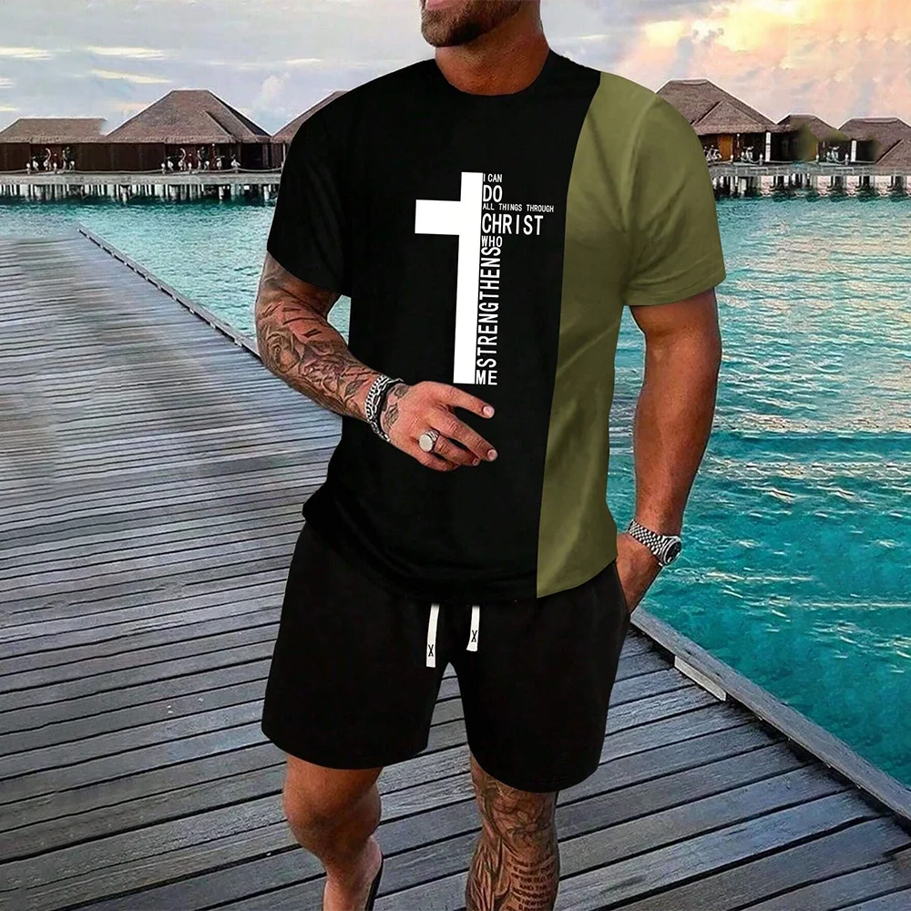 Popular Men S Casual Suit Oversized Loose Sweat Wicking Lightweight Non Damaging To The Skin Wear Resistant And Non Pilling