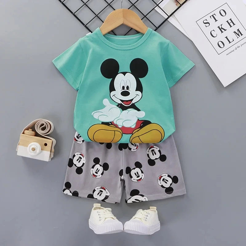 Baby Boy Clothes Cotton Clothing Summer Clothes For 0-3year boys T-shirts + shorts Pants Kids leisure clothes set
