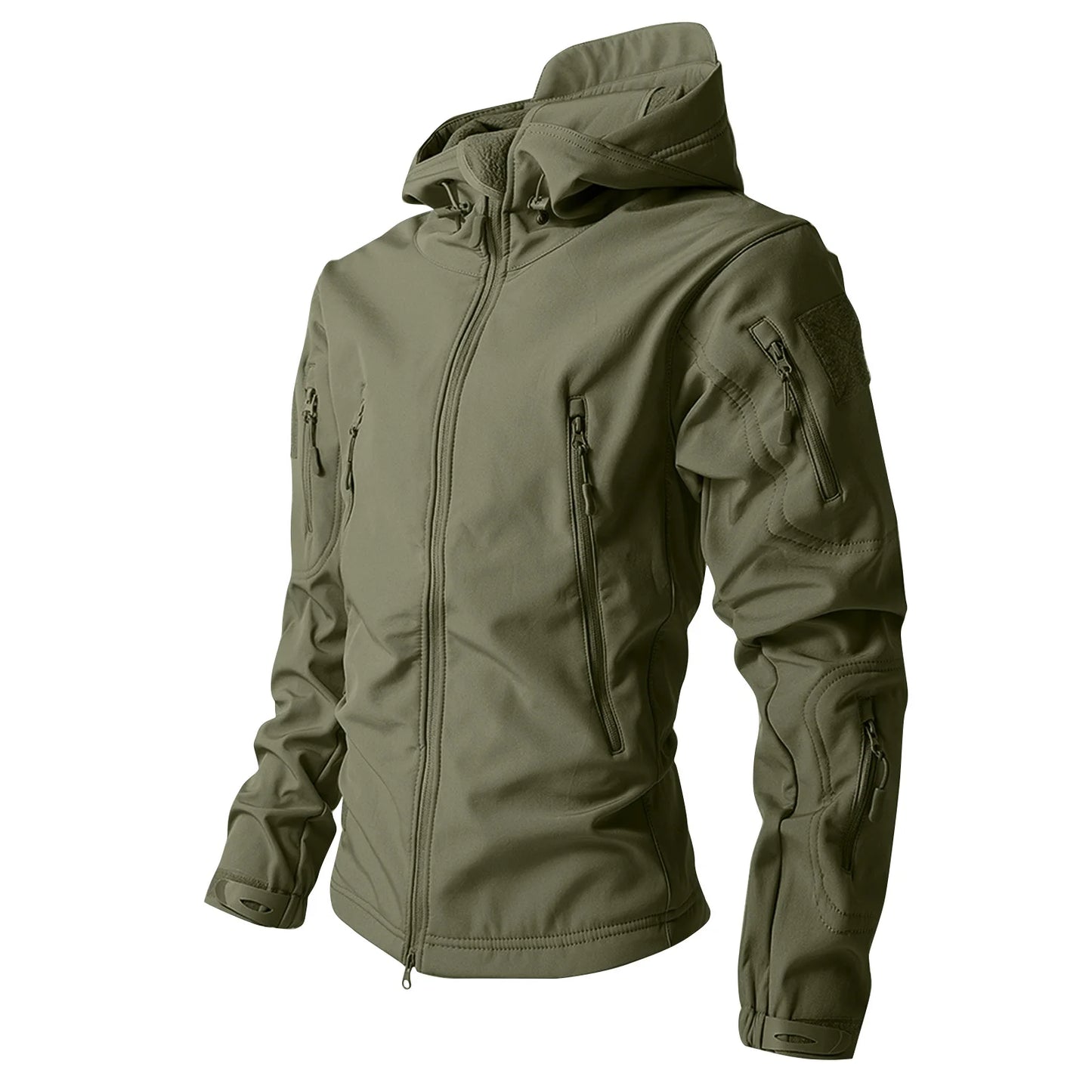Men'S Winter Softshell Hardshell Jackets Men'S Fashion Trend Jackets Breathable Windproof Jackets Outdoor Sports Jackets Camping