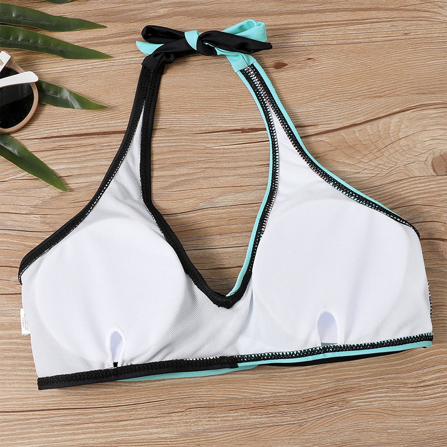 2024 Halter Bikini Set High Waist Swimwear Women Vintage Swimsuit Female Beachwear Summer Push Up Bathing Suit Swimming Bathers
