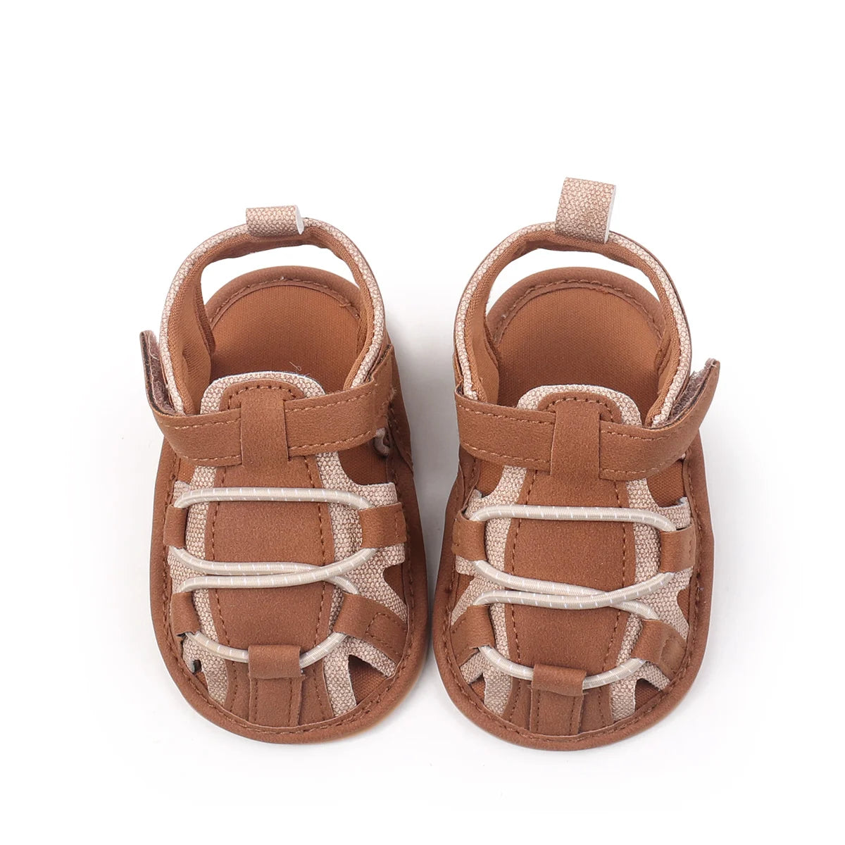 New Baby Shoes For Learning To Walk Spring And Summer Fashion Baby Shoes Soft Sole Anti-slip Sandals For Boys And Girls With Vel