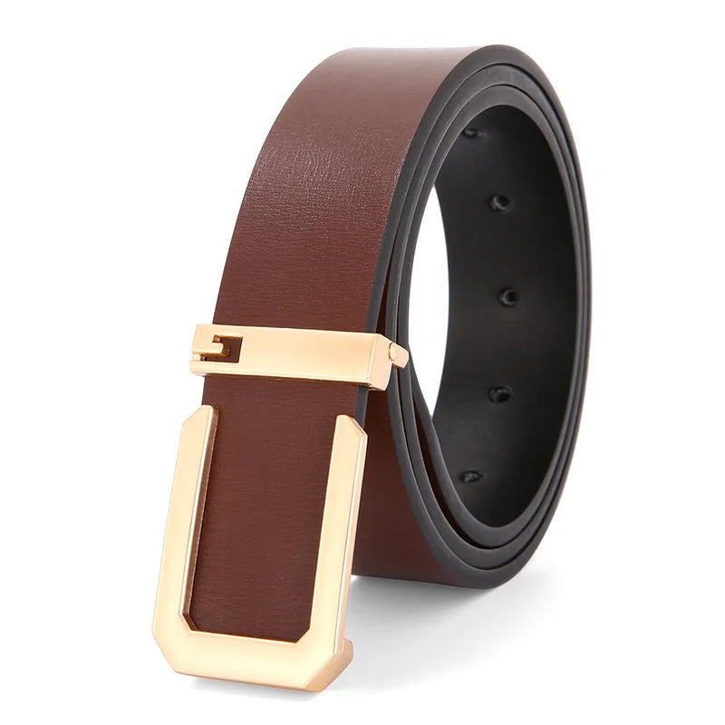 Men Belts Genuine Leather Bussines Fashion Designer Belt Luxury Casual Brand Waistband High Quality Belts for Men Strap HQ239