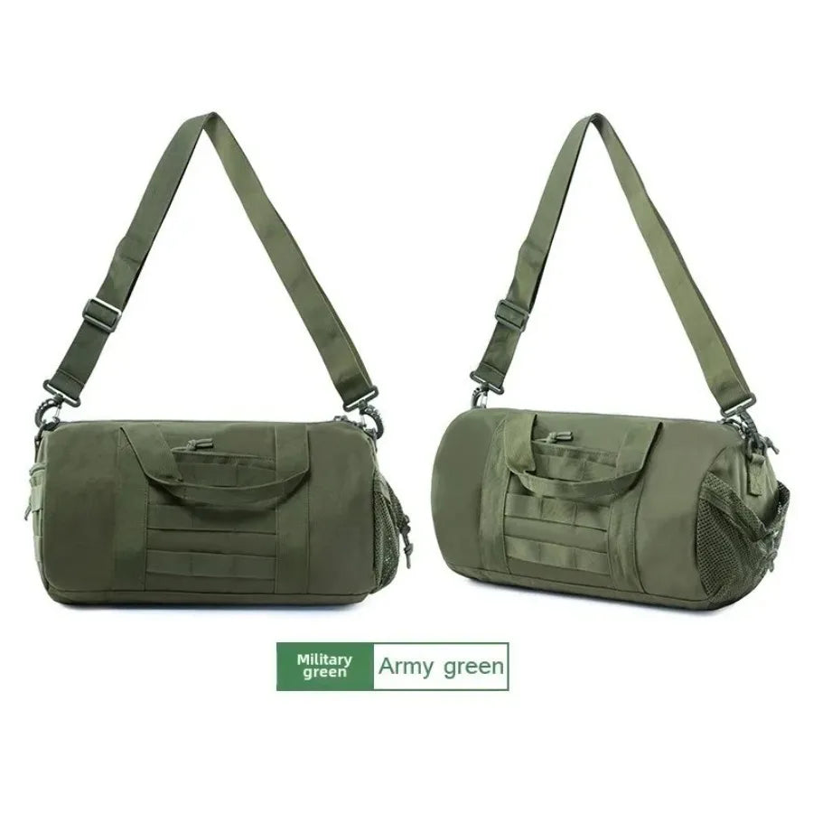 Men's large-capacity wet and dry separation crossbody handheld sports training gym bag short trip luggage bag travel bag