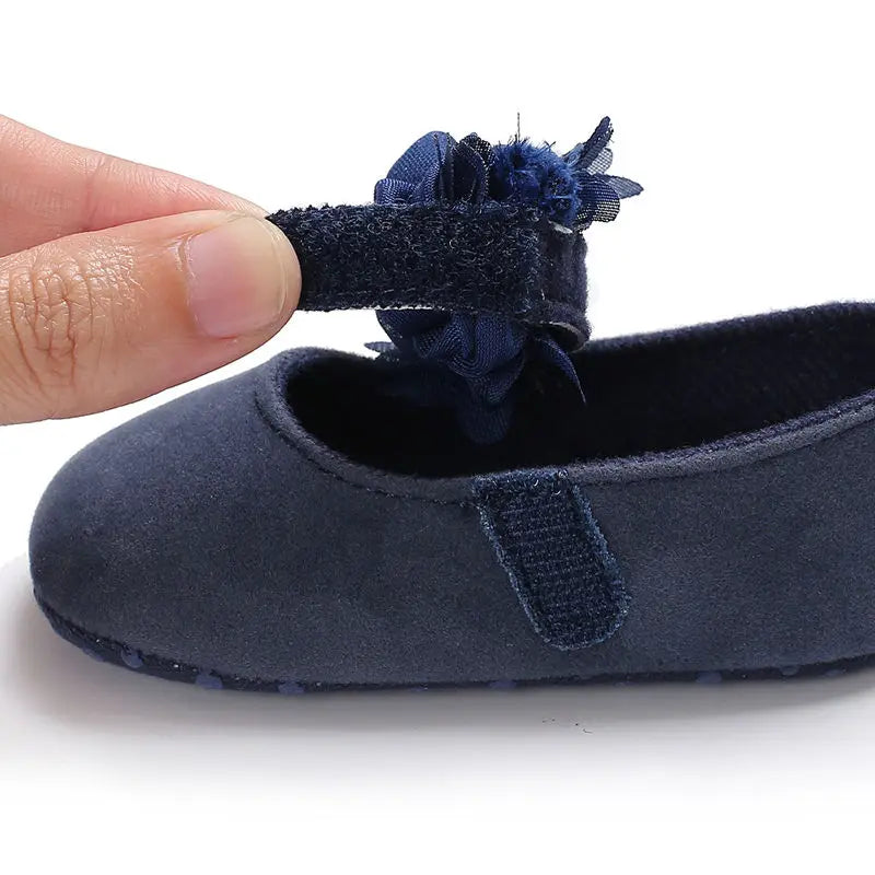 Infant Newborn Soft Sweet Mary Jane Baby Shoes Kids Wedding Party Dress Footwear Children Princess First Walker Baby Girl Shoes