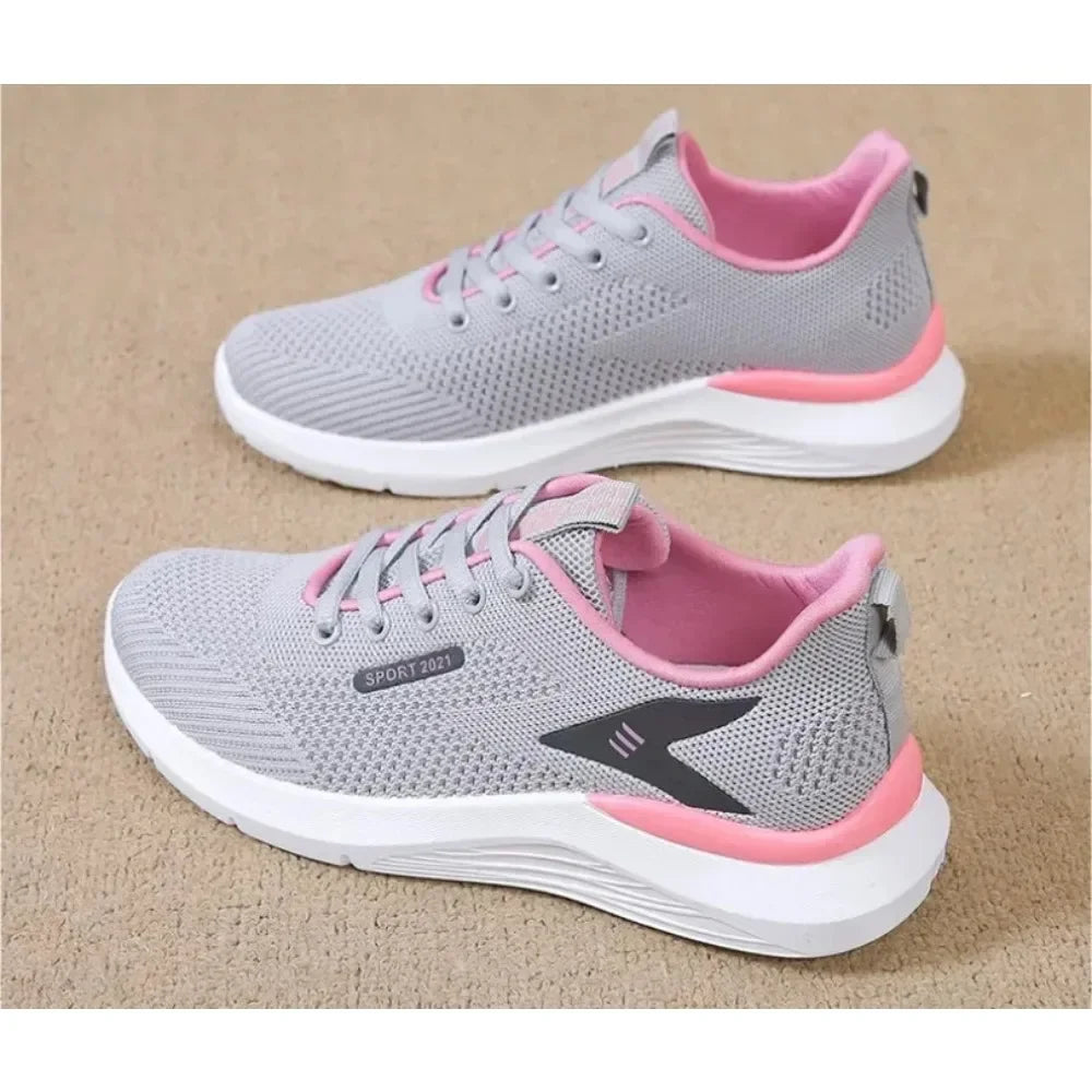 2025 New! Women's Spring & Summer Fashion Sneakers - Versatile Soft Sole Lightweight for Casual Running & More