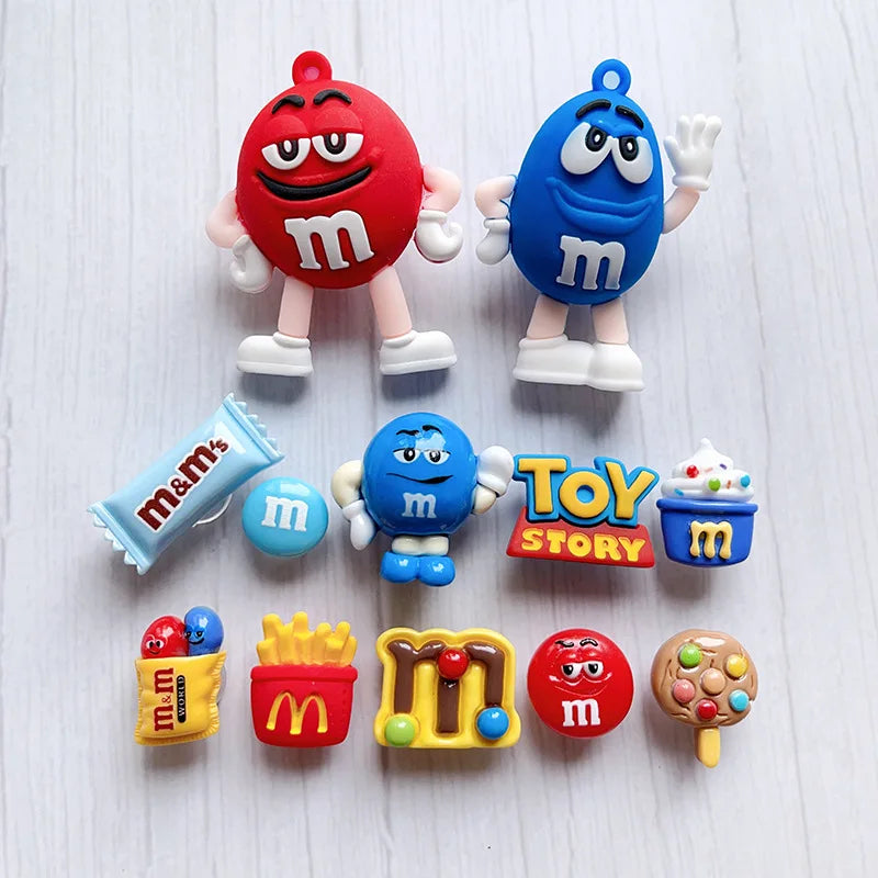 Whole Set Hot Sale DIY Hole Shoes Charms for Cute Cartoon Handmade Charms Designer Quality Garden Shoe Decoration Girl Gift