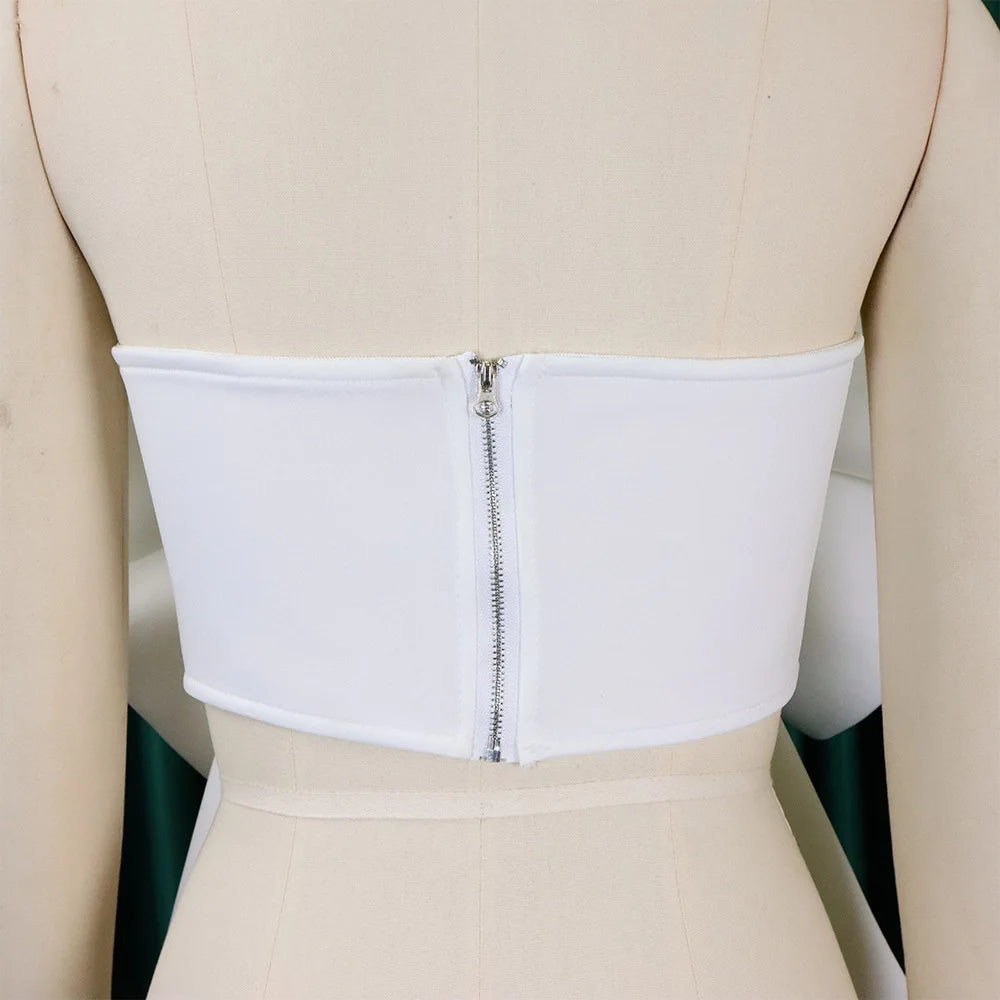 Sexy Blouse & Shirts for Woman Off the Shoulder Backless Big Bow Decorate Zipper Closure Fashion Ladies Evening Night Club Tops
