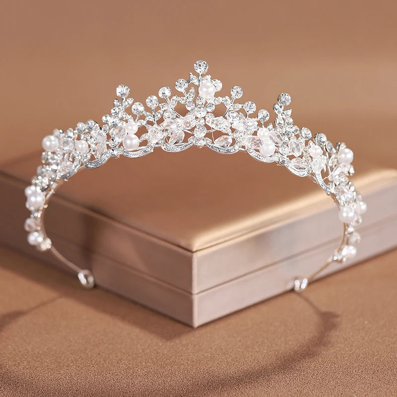 Itacazzo bridal headwear crown, classic Tiras suitable for women's weddings and birthday parties