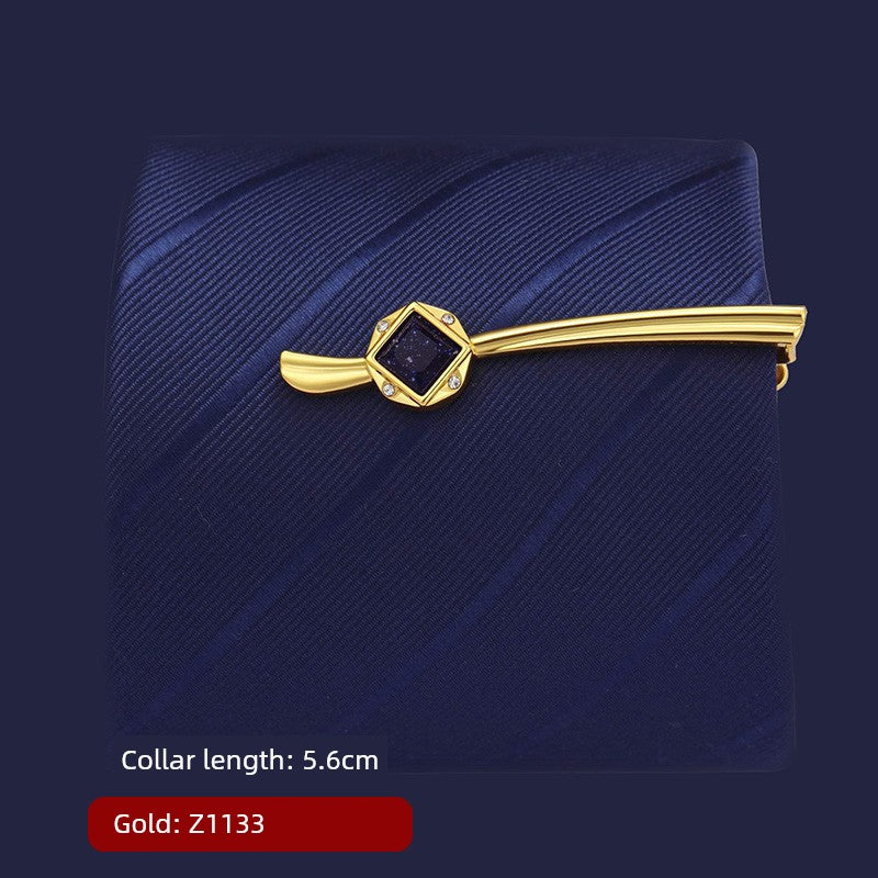 Fashion Minimalist Metal Business Professional Security Tie Clip