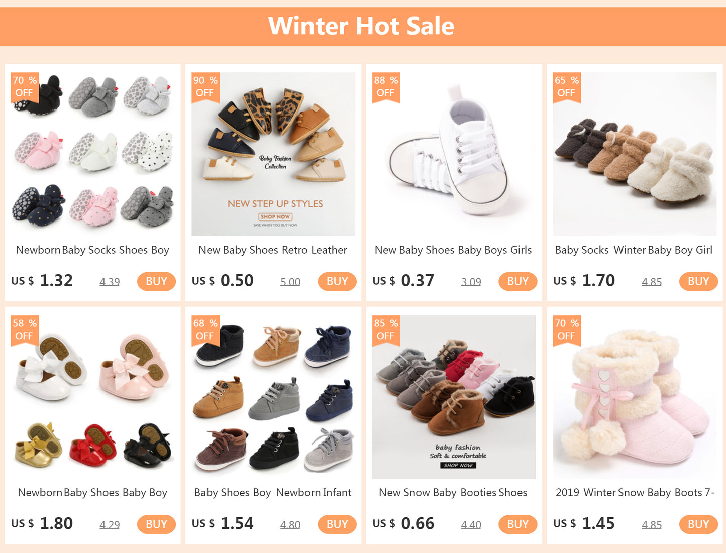 Newborn Baby Shoes Baby Girls Shoes PU Anti-slip Bowknot Classic Princess Dress Shoes First Walker Toddler Crib Shoe Moccasins