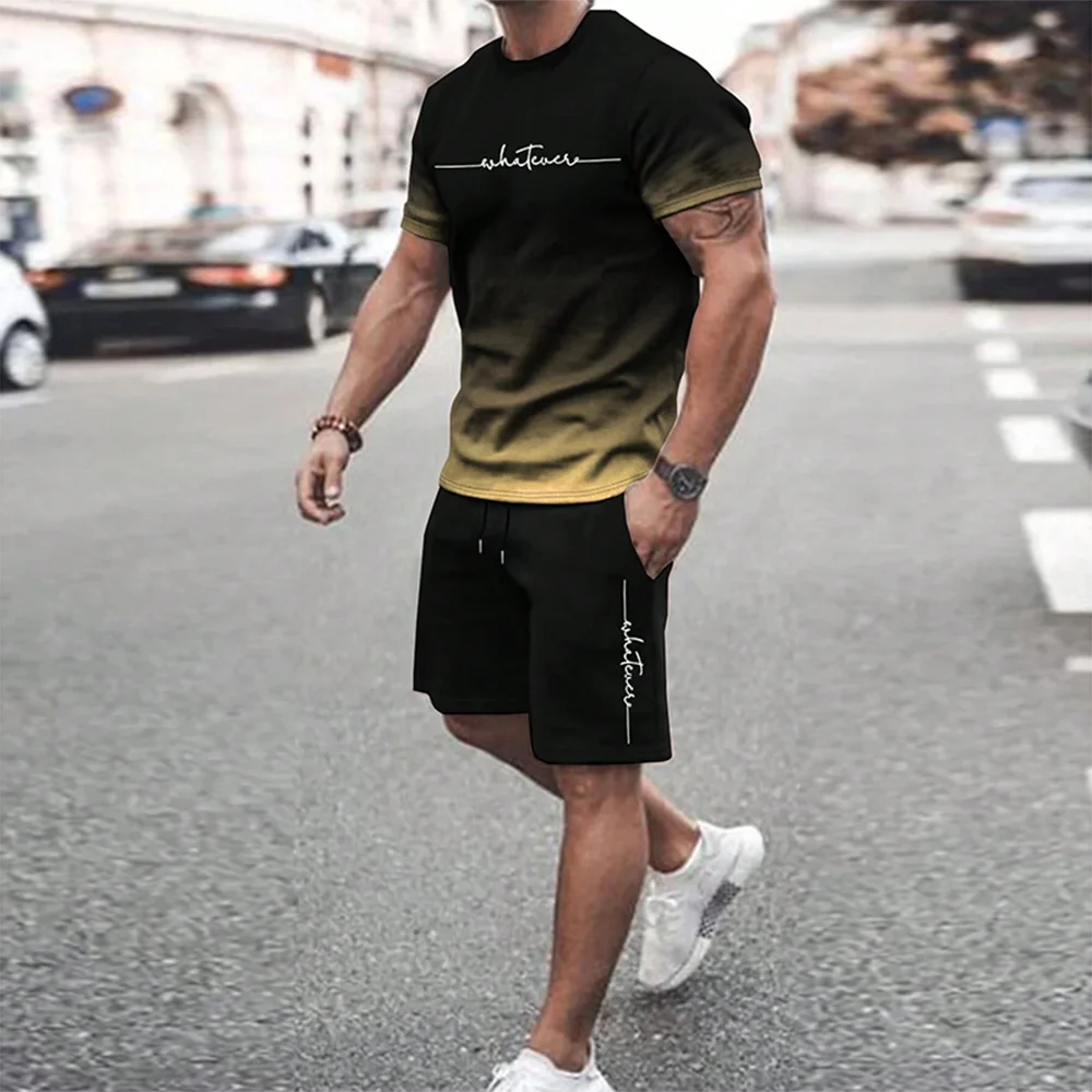 Popular Men S Casual Suit Oversized Loose Sweat Wicking Lightweight Non Damaging To The Skin Wear Resistant And Non Pilling