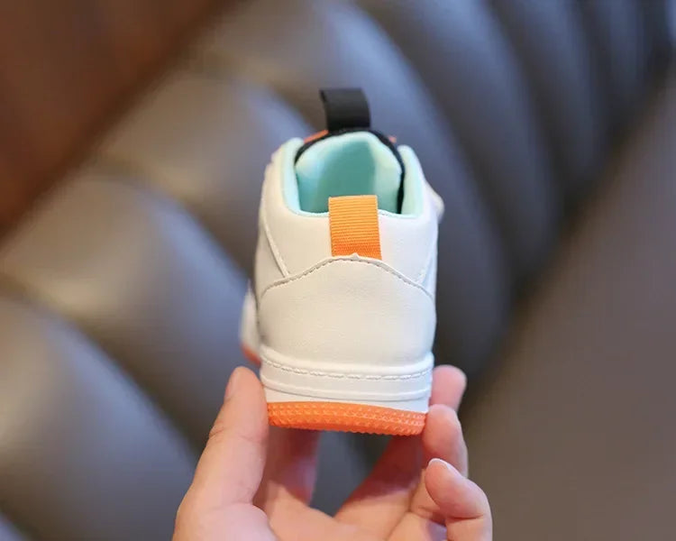 Size 21-32 Children Anti-slip Wear-resistant Casual Shoes Girls Boys Kids Soft Sole Toddler Shoes Baby Breathable Sport Sneakers