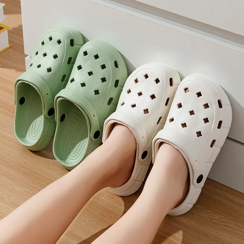 Summer New Women Slippers Sandals Men's Outdoor Casual Shoes Beach Slippers Soft Platform Cartoon Garden Shoes Clogs Slippers