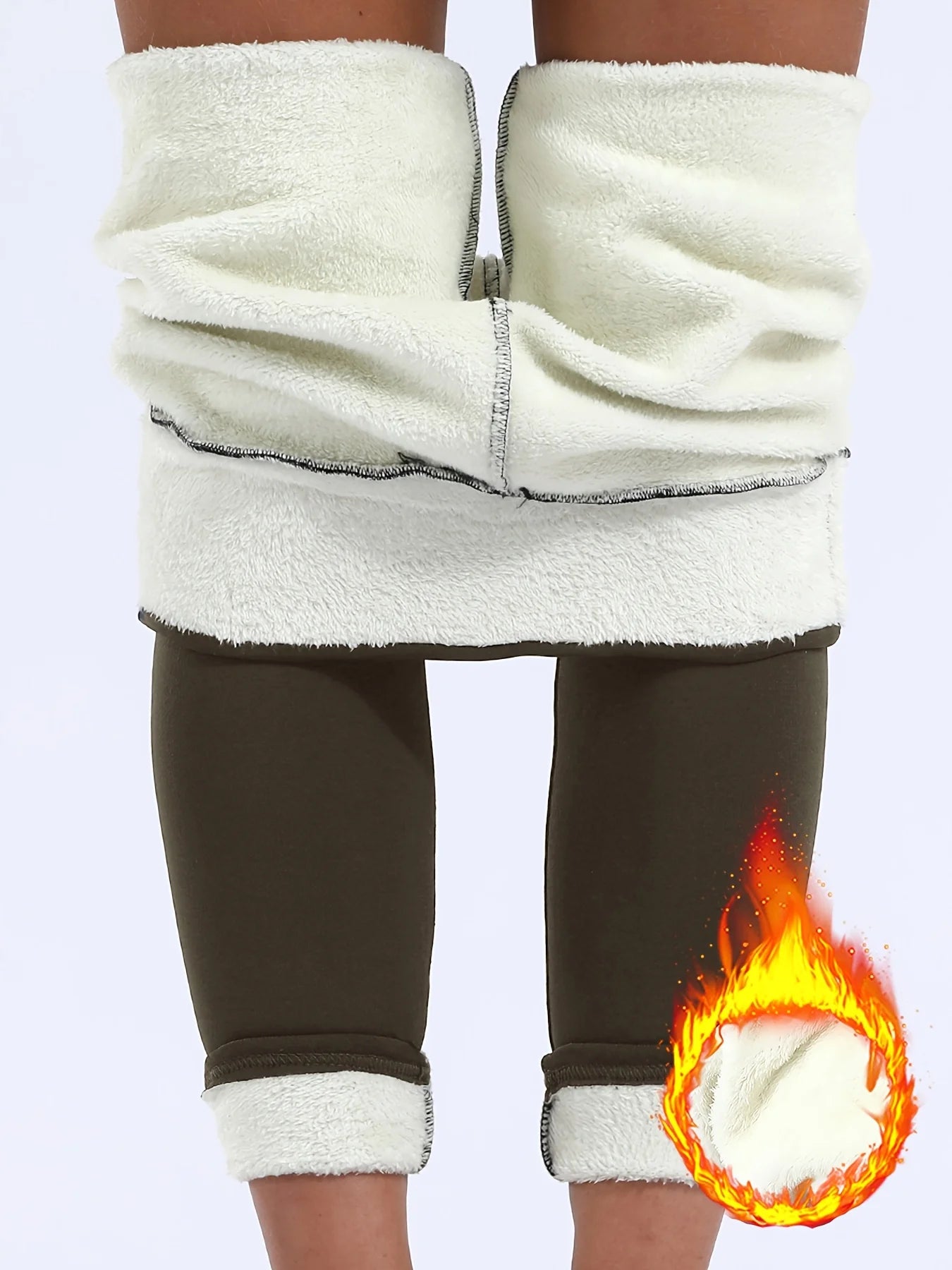 Winter Women Leather Leggings Fleece Lined Velvet Keep Warm Pants High Waist Leggings Women Solid Comfortable Stretchy Thermal