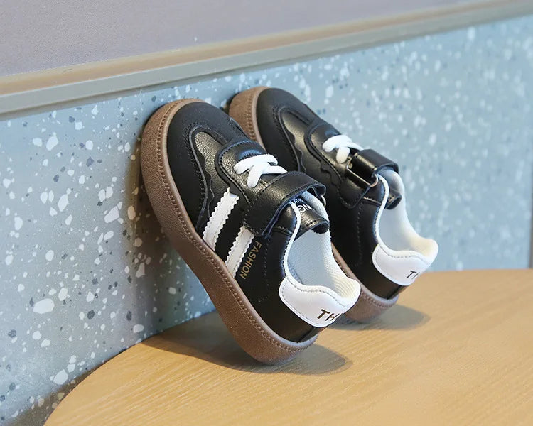 New White Casual Shoes for Baby Boy Girl Children Sneaker Spring Kids Sports Shoes Soft Sole Toddler Walking Shoes 1-7 Years
