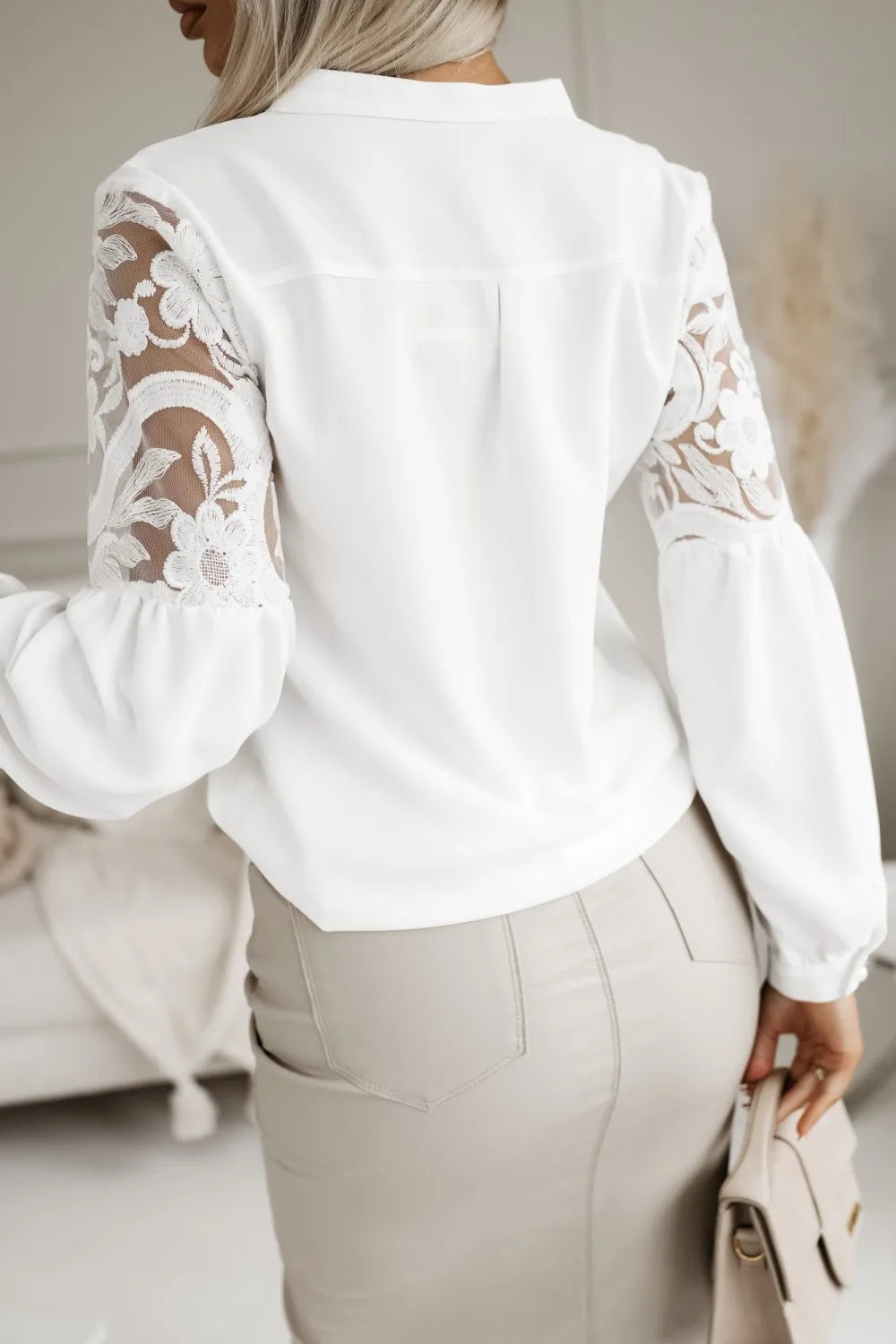Autumn Long Sleeve White Shirt For Women Spring Fashion Elegant Women's Blouse Tops Ladies Shirts And Blouses Clothes Blusa 2024