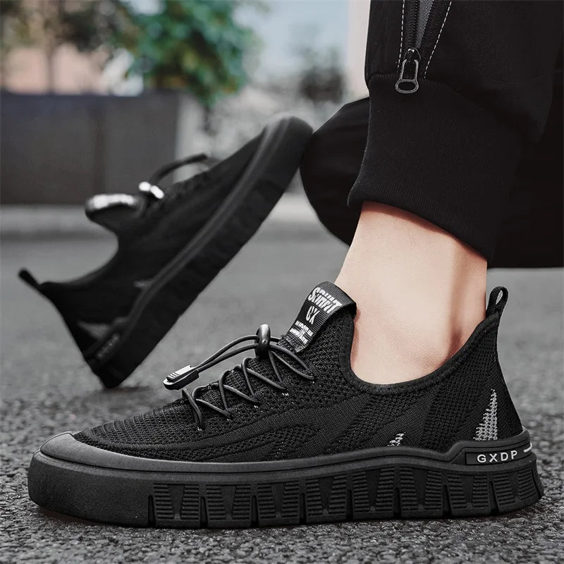 Sneakers Man Summer Design Comfortable High Quality Vulcanize Shoes for Men Non-slip Running Sports Casual Walking Comfortable