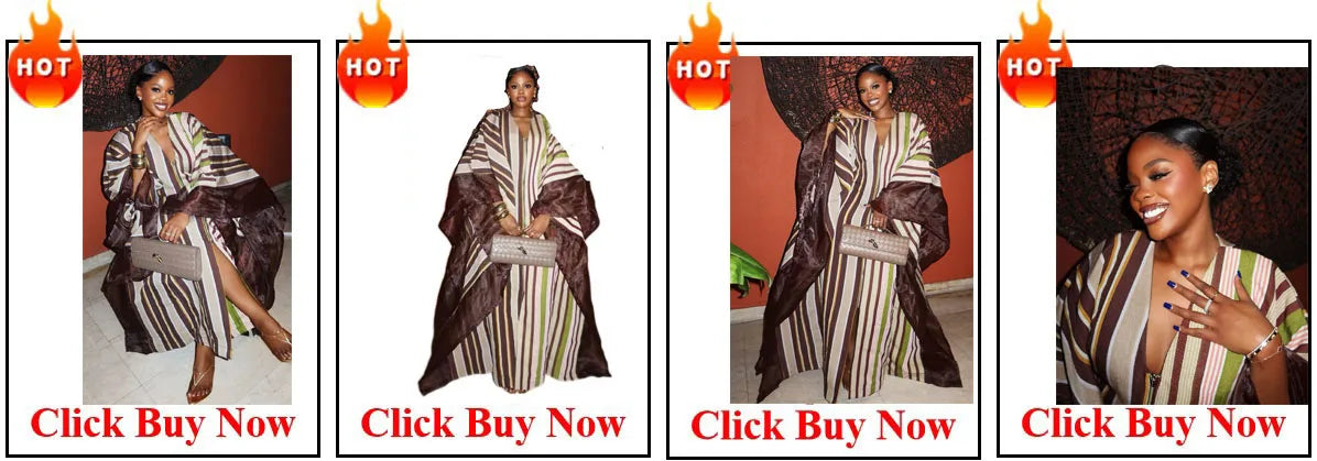 Elegant African Dresses for Women 2025 Africa Clothing Plus Size Fashion Wedding Party Long Dress Dashiki Ankara Outfits Robe