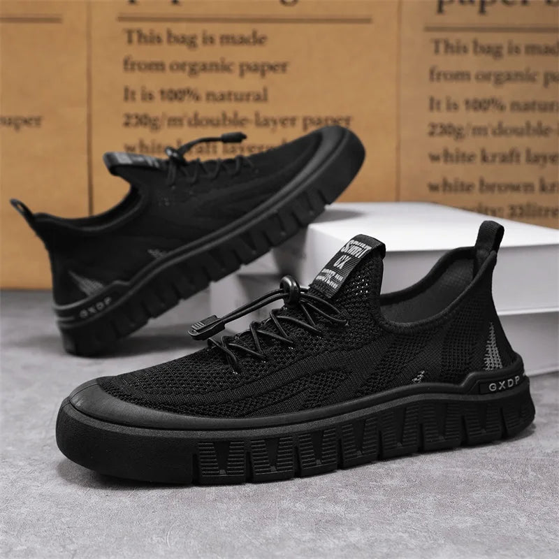 Sneakers Man Summer Design Comfortable High Quality Vulcanize Shoes for Men Non-slip Running Sports Casual Walking Comfortable